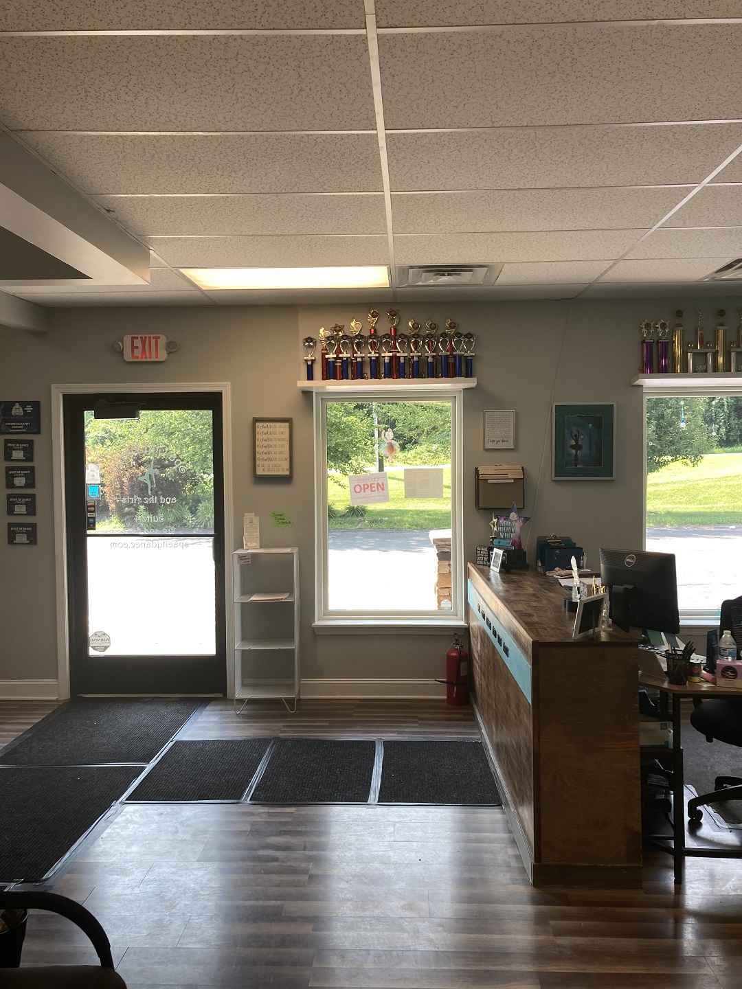 picture of inside our building